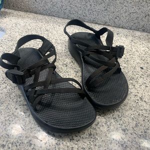 Women’s Black Chacos! Size 8. Worn once!
